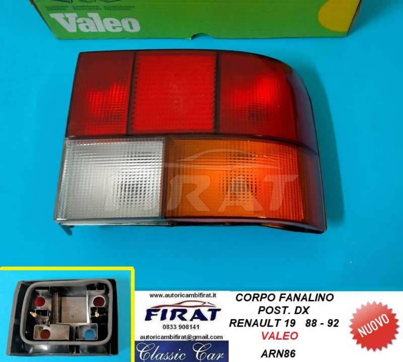 FANALINO RENAULT 19 88 - 92 POST.DX (ARN86)